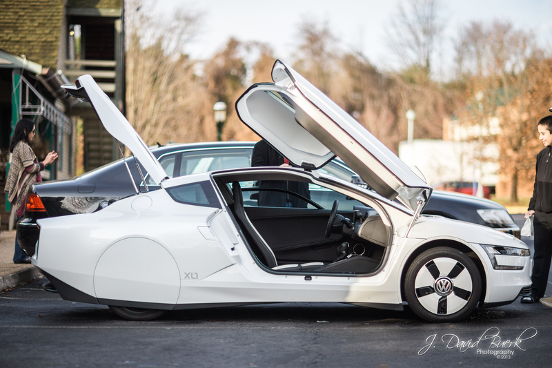 Illustration for article titled Volkswagen XL1 At Katie's Cars And Coffee: December 7th, 2013